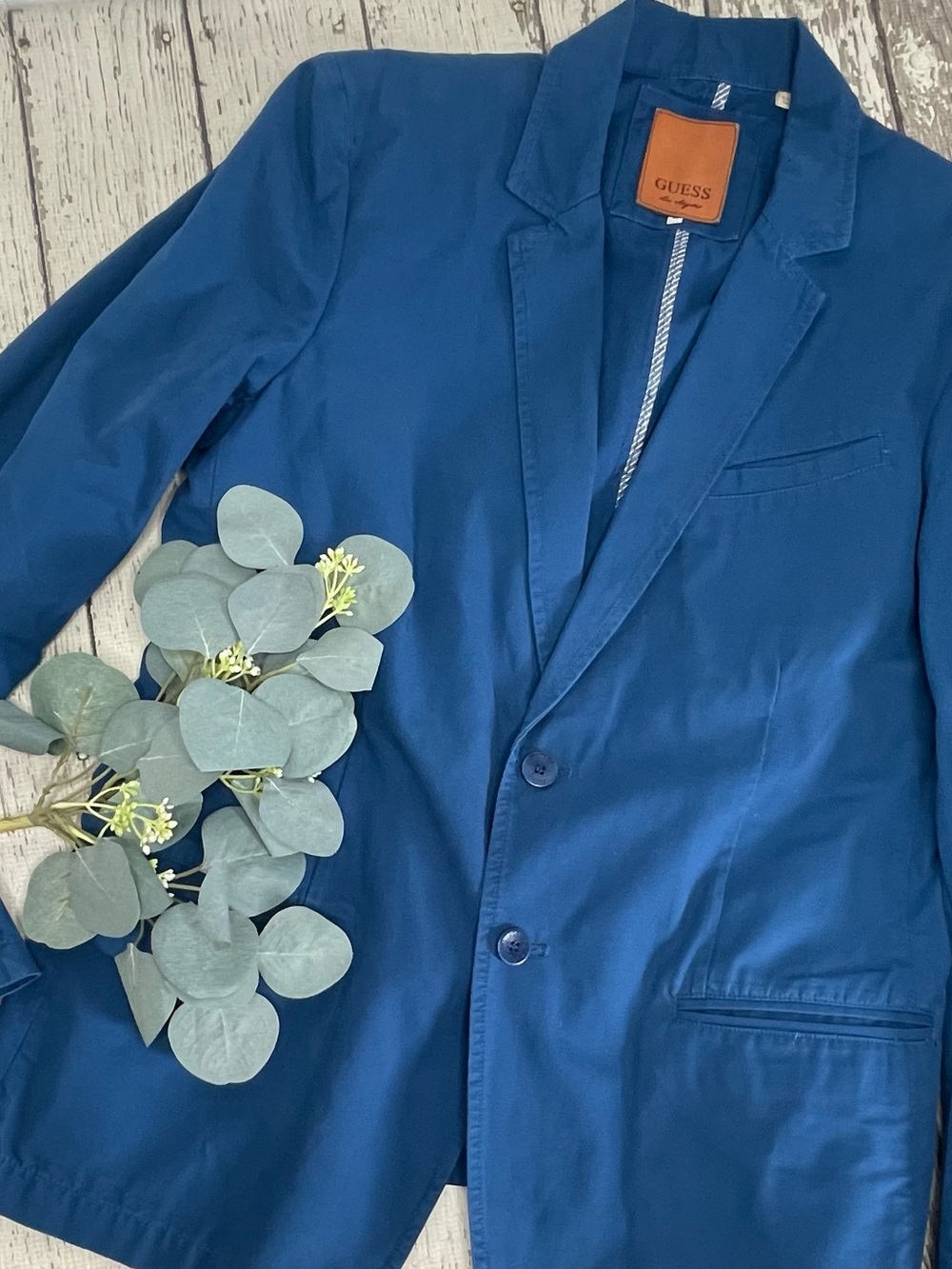 GUESS Los Angeles Cotton Blazer Jacket